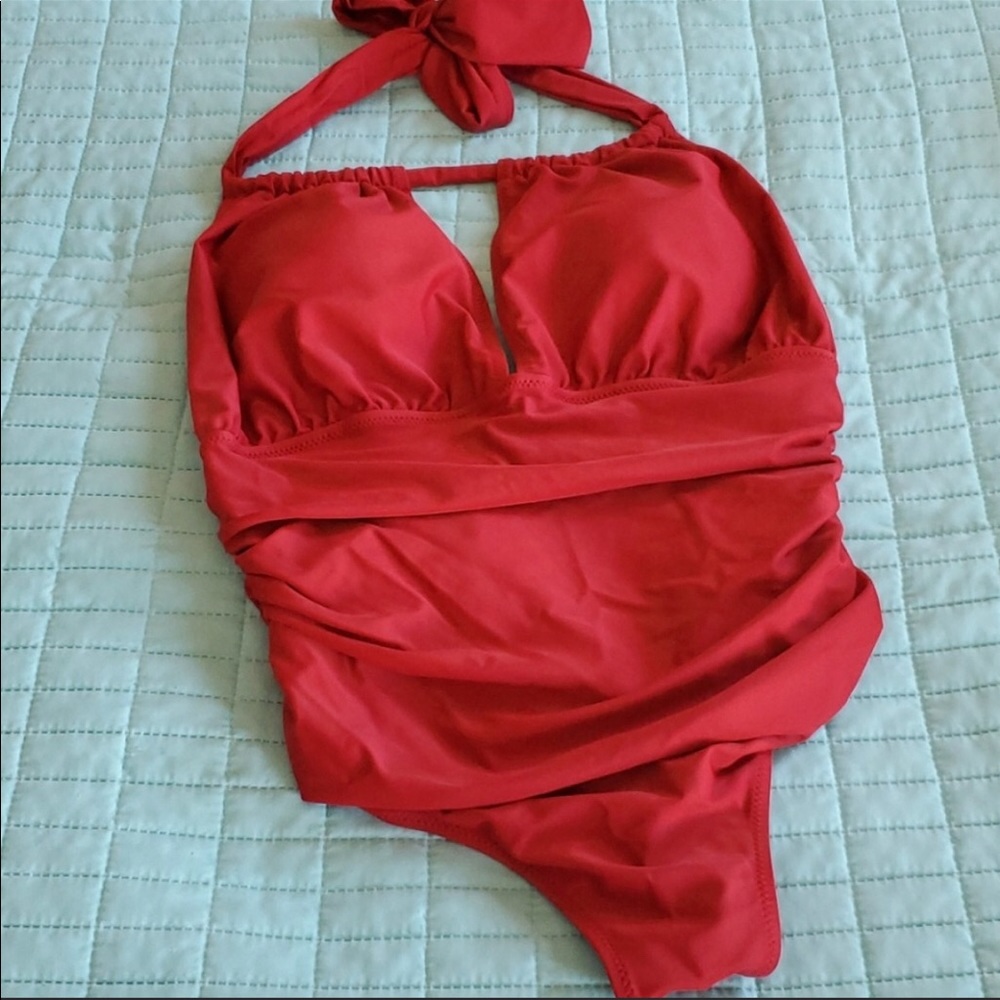 ⭐CupShe One Piece Red Swimsuit⭐